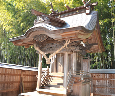 茨城額田の淡島神社　　徳川光圀の弟の額田藩主：松平頼元が寄進建立